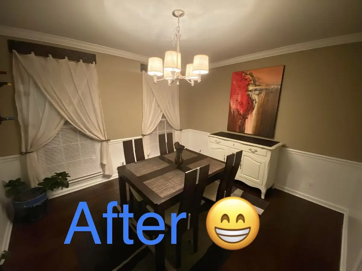 Professional dining room restoration after water damage in Shaw Heights